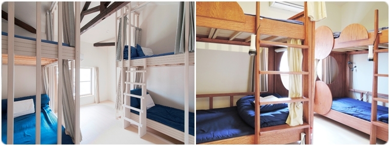 Female dormitory room and mixed dormitory room