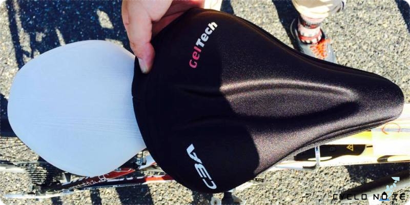Picture of Shimanami kaido cycling: saddle cover with gel