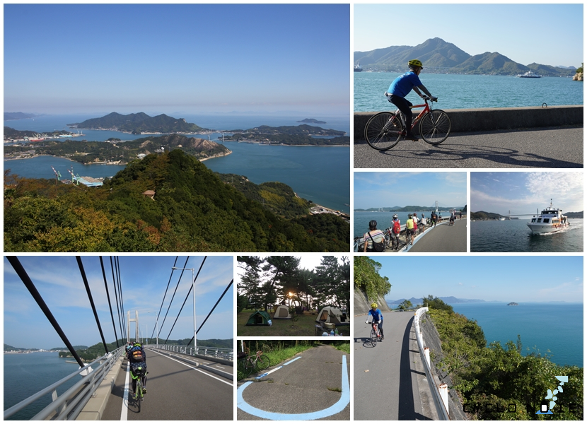 愛媛県上島町の島々を結ぶゆめしま海道をサイクリング