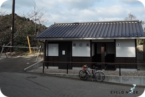 ゆめしま海道サイクリング：公衆トイレも整備されている