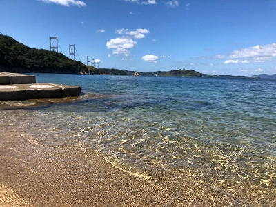 写真：しまなみ海道・今治⇔大島1日サイクリング：美しい長浜海岸